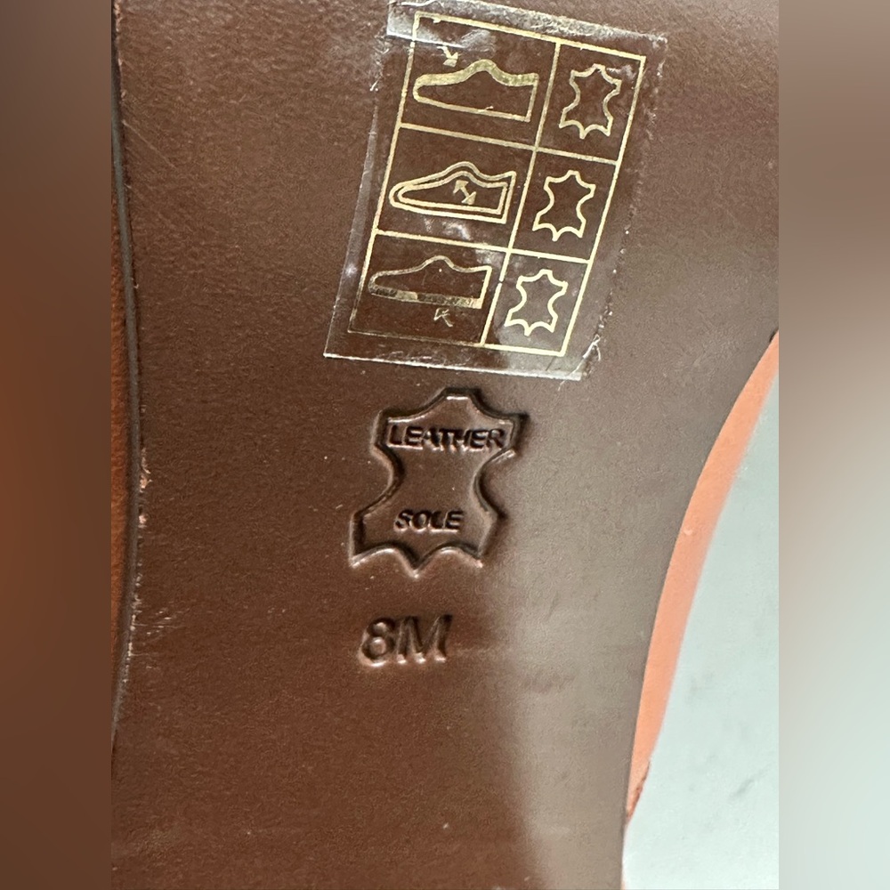 Tory‎ Burch Huxley sz8 brown booties - Picture 7 of 13
